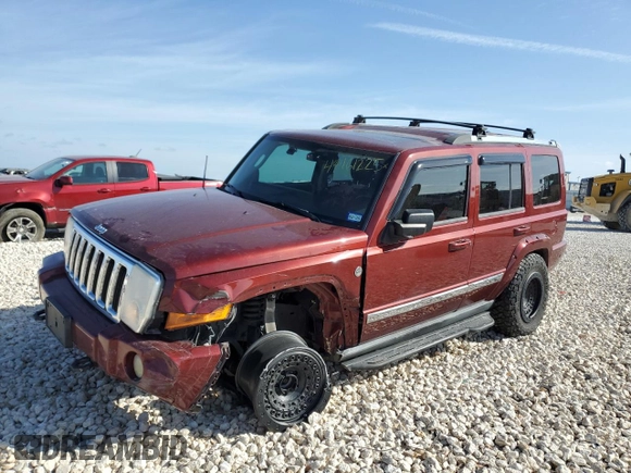 2007 Jeep Commander Limited z VIN 1J8HG58257C610852, wystawiony jako Copart lot #49461225 z przebiegiem 91 125 mil mil oraz Szkoda całkowita • Salvage title. Historia ofert i sprzedaży dostępna na DreamBid. Obrazek 1.