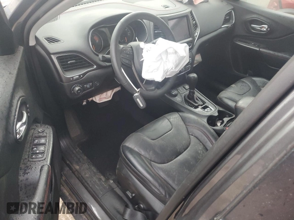 2022 Jeep Cherokee Trailhawk with VIN 1C4PJMBX3ND540147, listed as a Copart auction lot 49957245 with Not Provided miles and Salvage Title. Bid and sale history available at DreamBid. Image 8.