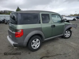 2005 Honda Element EX with VIN 5J6YH18625L015657, listed as a Copart auction lot 50836165 with 184,845 mi miles and Salvage Title. Bid and sale history available at DreamBid. Image 3.