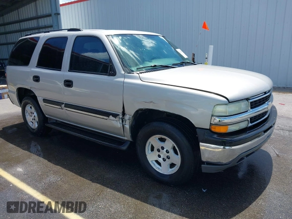 2004 Chevrolet Tahoe LS with VIN 1GNEC13V04R216255, listed as a IAAI auction lot 42531035 with 309,058 mi miles and . Bid and sale history available at DreamBid. Image 1.