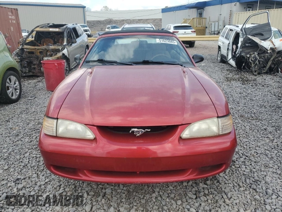 1998 Ford Mustang with VIN 1FAFP4442WF200058, listed as a Copart auction lot 51623085 with 89,013 mi miles and Salvage Title. Bid and sale history available at carsss.com. Image 5.