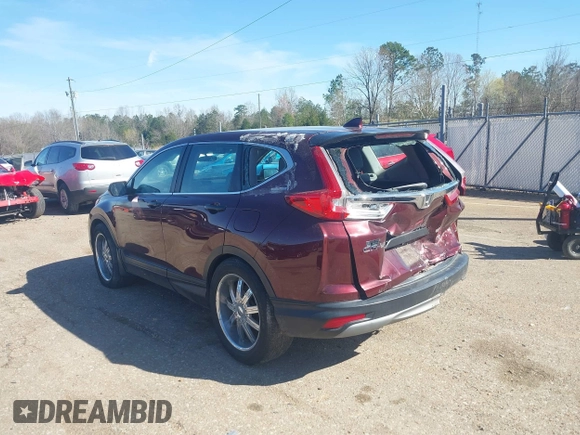 2019 Honda CR-V LX with VIN 2HKRW5H30KH414385, listed as a IAAI auction lot 41869188 with 91,473 mi miles and . Bid and sale history available at DreamBid. Image 3.