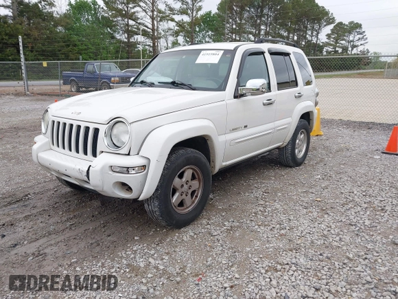 2002 Jeep Liberty Limited with VIN 1J4GK58K42W135973, listed as a IAAI auction lot 41919804 with 178,252 mi miles and . Bid and sale history available at DreamBid. Image 2.