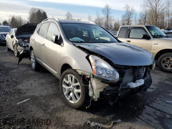 2012 Nissan Rogue S with VIN JN8AS5MT6CW267990, listed as a Copart auction lot 45993685 with 46,334 mi miles and Salvage Title. Bid and sale history available at DreamBid. Image 4.