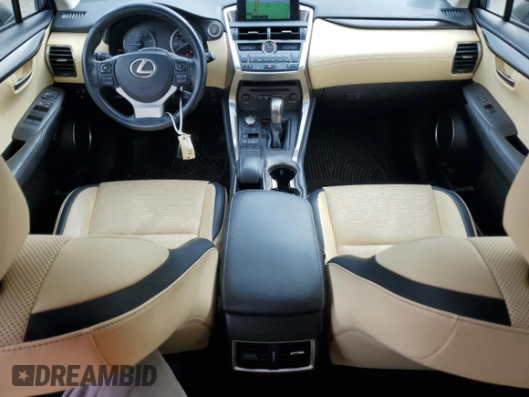 2015 Lexus NX 200t with VIN JTJBARBZ7F2018107, listed as a Copart auction lot 49494455 with 113,365 mi miles and Clean Title. Bid and sale history available at DreamBid. Image 8.