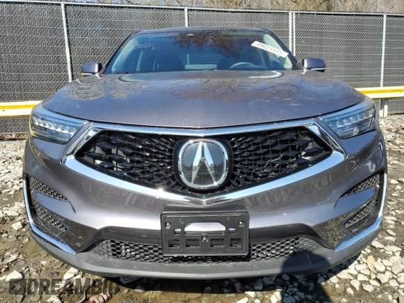 2019 Acura RDX with VIN 5J8TC2H34KL038509, listed as a Copart auction lot 49623315 with 23,648 mi miles and Salvage title. Bid and sale history available at DreamBid. Image 5.