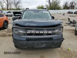 2021 Ford Bronco Sport Big Bend with VIN 3FMCR9B6XMRB23248, listed as a Copart auction lot 52855455 with 76,009 mi miles and Salvage title. Bid and sale history available at DreamBid. Image 5.