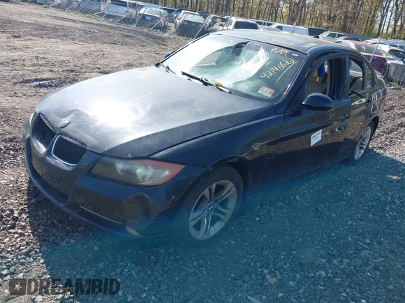 2008 BMW 3 Series 328i with VIN WBAVA33528KX84139, listed as a IAAI auction lot 42146622 with Not provided miles and . Bid and sale history available at DreamBid. Image 2.
