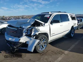 2018 GMC Yukon XL Denali with VIN 1GKS2HKJ2JR183877, listed as a IAAI auction lot 41652039 with 123,075 mi miles. Bid and sale history available at carsss.com. Image 18.