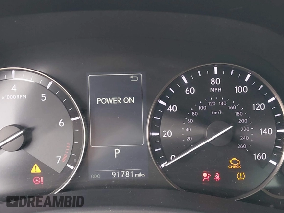 2016 Lexus GS 350 with VIN JTHBZ1BLXGA002689, listed as a IAAI auction lot 41555272 with 91,781 mi miles. Bid and sale history available at carsss.com. Image 15.