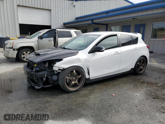 2013 Mazda 3 Mazdaspeed3 Touring with VIN JM1BL1L32D1839644, listed as a Copart auction lot 86135524 with 105,358 mi miles and Salvage Title. Bid and sale history available at DreamBid. Image 1.