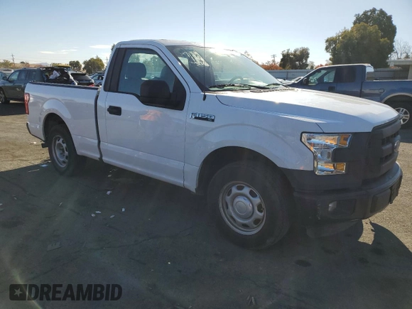 2015 Ford F-150 XL with VIN 1FTMF1CP9FFA40307, listed as a Copart auction lot 80064004 with 70,983 mi miles and Salvage title. Bid and sale history available at DreamBid. Image 4.