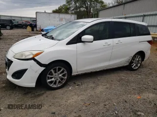 2012 Mazda 5 Touring with VIN JM1CW2CL8C0144008, listed as a Copart auction lot 52769975 with 105,520 mi miles and Salvage Title. Bid and sale history available at DreamBid. Image 1.