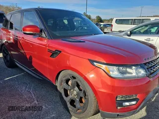 2014 Land Rover Range Rover Sport Supercharged with VIN SALWR2TF8EA340809, listed as a Copart auction lot 48769895 with 224,645 mi miles and Clean Title. Bid and sale history available at carsss.com. Image 1.