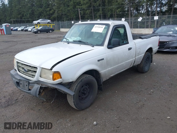 2001 Ford Ranger XL with VIN 1FTYR10C71TA32176, listed as a IAAI auction lot 41938244 with 192,094 mi miles. Bid and sale history available at carsss.com. Image 17.