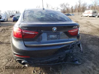 2017 BMW X6 xDrive35i with VIN 5UXKU2C36H0U28521, listed as a Copart auction lot 38806203 with 0 mi miles. Bid and sale history available at carsss.com. Image 6.