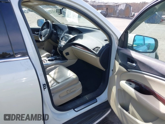 2014 Acura MDX with VIN 5FRYD3H22EB013340, listed as a IAAI auction lot 41709170 with 166,309 mi miles and . Bid and sale history available at DreamBid. Image 5.