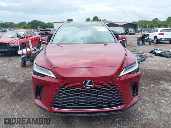 2024 Lexus RX 350h z VIN 2T2BBMCAXRC051194, wystawiony jako IAAI lot #42626786 z przebiegiem 15 149 mil mil oraz . Historia ofert i sprzedaży dostępna na DreamBid. Obrazek 13.