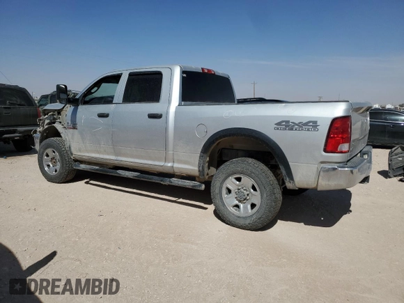 2018 Ram 2500 Tradesman with VIN 3C6UR5CLXJG160580, listed as a Copart auction lot 47655665 with 186,604 mi miles and Salvage title. Bid and sale history available at DreamBid. Image 2.