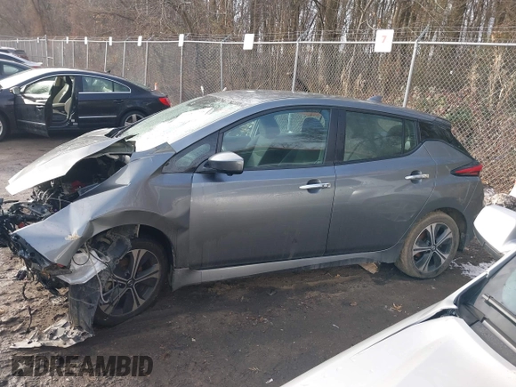 2022 Nissan LEAF SV Plus with VIN 1N4BZ1CV8NC559061, listed as a IAAI auction lot 41487798 with Not Provided miles and . Bid and sale history available at DreamBid. Image 14.