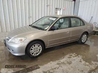 2005 Honda Civic LX z VIN 2HGES16515H520723, wystawiony jako Copart lot #59009225 z przebiegiem 114 304 mil mil oraz Czysty tytuł • Clean title. Historia ofert i sprzedaży dostępna na DreamBid. Obrazek 1.