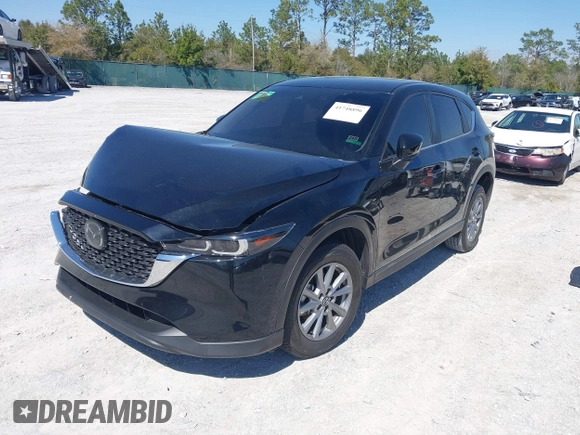 2023 Mazda CX-5 2.5 S with VIN JM3KFBAM3P0244974, listed as a IAAI auction lot 41748896 with 21,387 mi miles. Bid and sale history available at carsss.com. Image 2.