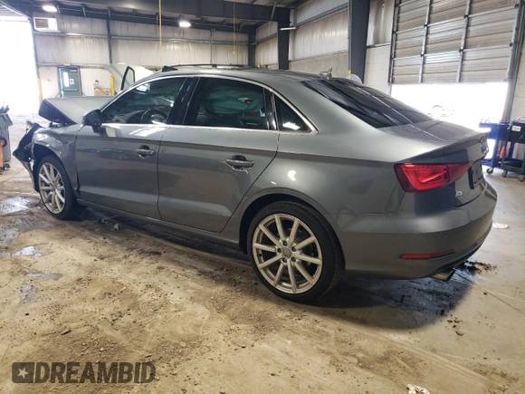 2015 Audi A3 2.0T Premium Plus with VIN WAUEFGFF3F1019537, listed as a Copart auction lot 64158263 with 85,367 mi miles. Bid and sale history available at carsss.com. Image 2.