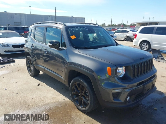 2023 Jeep Renegade Altitude with VIN ZACNJDE12PPP33034, listed as a IAAI auction lot 41329530 with 40,190 mi miles and . Bid and sale history available at DreamBid. Image 1.