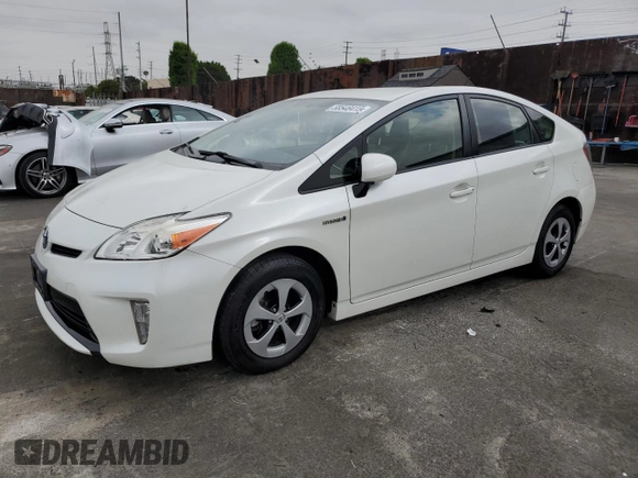 2015 Toyota Prius Four z VIN JTDKN3DU1F1896823, wystawiony jako Copart lot #58548415 z przebiegiem 143 662 mil mil oraz Szkoda całkowita • Salvage title. Historia ofert i sprzedaży dostępna na DreamBid. Obrazek 1.