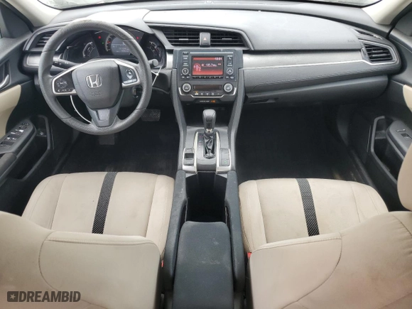 2018 Honda Civic Sedan LX with VIN 2HGFC2F55JH591845, listed as a Copart auction lot 49072685 with 91,028 mi miles and Salvage Title. Bid and sale history available at carsss.com. Image 8.