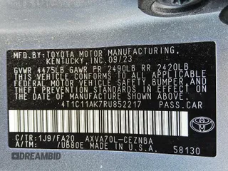2024 Toyota Camry LE z VIN 4T1C11AK7RU852217, wystawiony jako Copart lot #57436885 z przebiegiem 45 828 mil mil oraz Czysty tytuł • Clean title. Historia ofert i sprzedaży dostępna na DreamBid. Obrazek 12.