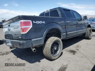 2010 Ford F-150 XL with VIN 1FTFW1EV6AFA09786, listed as a Copart auction lot 54954795 with 152,305 mi miles and Salvage title. Bid and sale history available at DreamBid. Image 3.