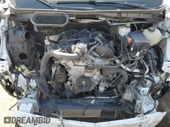 2016 Ford Transit with VIN 1FTYR1CG5GKB53835, listed as a Copart auction lot 73720434 with 109,283 mi miles and Salvage Title. Bid and sale history available at DreamBid. Image 12.