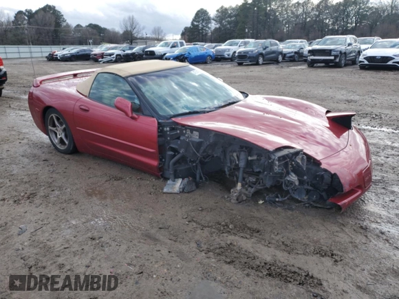 2001 Chevrolet Corvette with VIN 1G1YY32G815132976, listed as a Copart auction lot 47741925 with 84,277 mi miles and Clean Title. Bid and sale history available at carsss.com. Image 4.