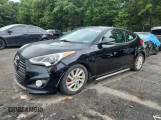 2014 Hyundai Veloster Turbo with VIN KMHTC6AE2EU198366, listed as a Copart auction lot 66108725 with 205,040 mi miles and Clean title. Bid and sale history available at DreamBid. Image 1.