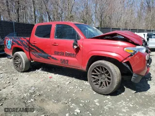 2020 Toyota Tacoma 4WD SR5 with VIN 3TMCZ5AN5LM364555, listed as a Copart auction lot 47638465 with 79,509 mi miles and Salvage Title. Bid and sale history available at carsss.com. Image 4.