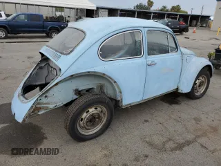 1968 Volkswagen Beetle with VIN 118774812, listed as a Copart auction lot 84677834 with 16,098 mi miles and Clean Title. Bid and sale history available at DreamBid. Image 3.