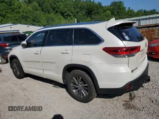 2018 Toyota Highlander SE with VIN 5TDJZRFH5JS536369, listed as a Copart auction lot 61564955 with 130,185 mi miles and Salvage title. Bid and sale history available at DreamBid. Image 2.