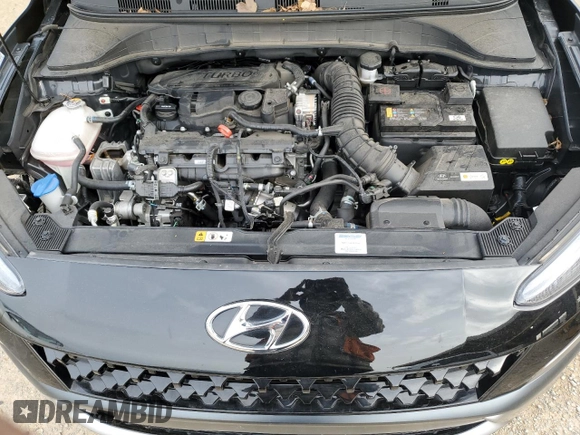 2023 Hyundai Kona Limited with VIN KM8K53A3XPU044395, listed as a Copart auction lot 48175665 with 16,971 mi miles and Salvage Title. Bid and sale history available at carsss.com. Image 12.