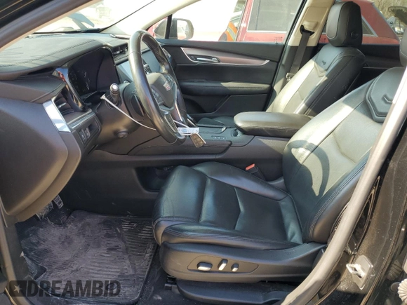 2018 Cadillac XT5 Luxury AWD with VIN 1GYKNDRS0JZ242526, listed as a Copart auction lot 47269445 with 52,574 mi miles and Salvage Title. Bid and sale history available at DreamBid. Image 7.