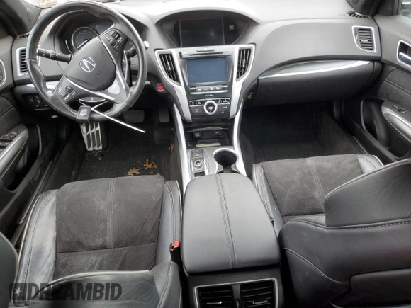 2019 Acura TLX w/A-Spec Pkg with VIN 19UUB3F66KA000513, listed as a Copart auction lot 52788825 with Not provided miles and Salvage title. Bid and sale history available at DreamBid. Image 8.