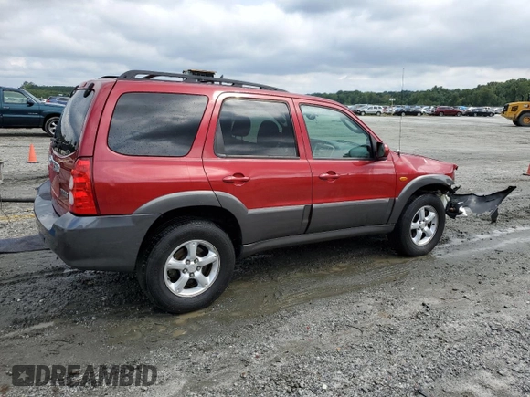 2005 Mazda Tribute S with VIN 4F2CZ04125KM19257, listed as a Copart auction lot 67370664 with 140,348 mi miles and Salvage Title. Bid and sale history available at DreamBid. Image 3.