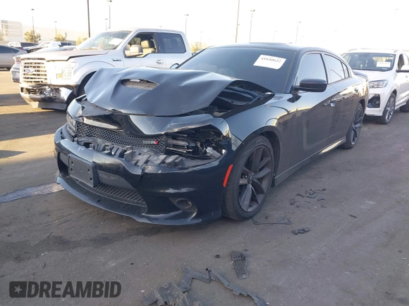 2019 Dodge Charger GT with VIN 2C3CDXHGXKH597477, listed as a IAAI auction lot 41840022 with 81,671 mi miles and . Bid and sale history available at DreamBid. Image 17.
