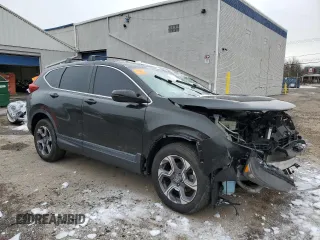 2018 Honda CR-V EX-L with VIN 7FARW2H81JE086115, listed as a Copart auction lot 44695265 with Not Provided miles and Salvage Title. Bid and sale history available at DreamBid. Image 4.