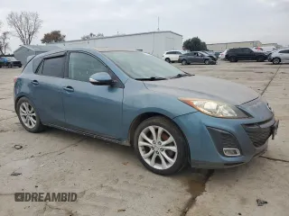 2010 Mazda 3 S Sport with VIN JM1BL1H60A1168392, listed as a Copart auction lot 86002464 with 217,345 mi miles and Salvage title. Bid and sale history available at DreamBid. Image 4.