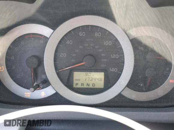 2012 Toyota RAV4 with VIN 2T3ZF4DV3CW153572, listed as a Copart auction lot 54615695 with 173,448 mi miles and Clean Title. Bid and sale history available at carsss.com. Image 9.