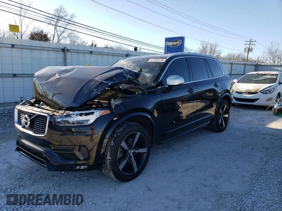 2016 Volvo XC90 R-Design with VIN YV4102KM3G1086874, listed as a Copart auction lot 41104173 with 64,161 mi miles and . Bid and sale history available at DreamBid. Image 1.
