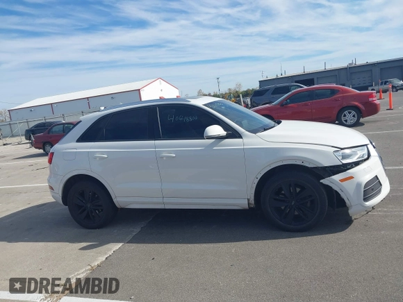 2017 Audi Q3 Premium z VIN WA1ECCFS0HR008186, wystawiony jako IAAI lot #40648800 z przebiegiem 139 379 mil mil oraz . Historia ofert i sprzedaży dostępna na DreamBid. Obrazek 14.