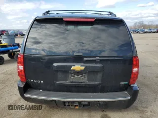 2012 Chevrolet Tahoe LTZ with VIN 1GNSKCE08CR322969, listed as a Copart auction lot 50604555 with 165,190 mi miles and Salvage title. Bid and sale history available at DreamBid. Image 6.