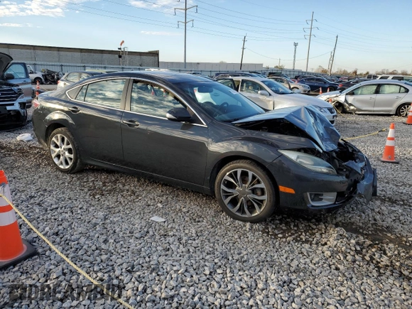 2012 Mazda 6 S Grand Touring with VIN 1YVHZ8CBXC5M09581, listed as a Copart auction lot 79581034 with Not Provided miles and Salvage Title. Bid and sale history available at DreamBid. Image 4.